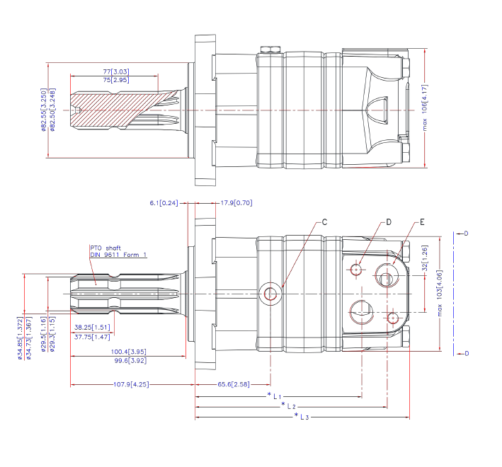 Гидромотор OMS 125 151F0562
