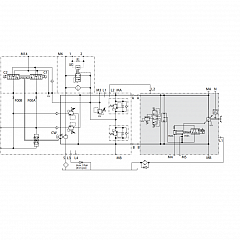 Компоненты гидростатической трансмиссии. Регулирование давления.
