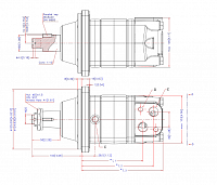 Гидромотор OMSW 200 151F0532