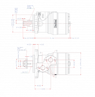 Гидромотор OMRX 250 11185607