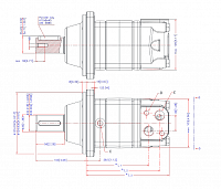 Гидромотор OMSW 100 151F0522