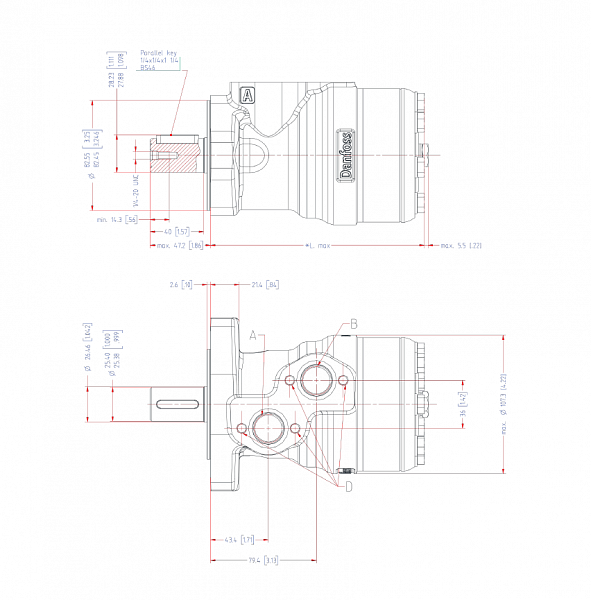 Гидромотор OMRX 375 11185580