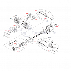 Запчасти к насосам типоразмеров J серии 45