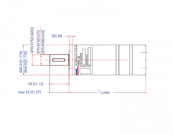 Гидромотор OML 20 151G2023