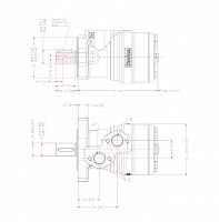 Гидромотор OMRX 200 11185573