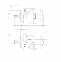 Гидромотор OMRX 200 11185551