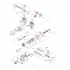 Запчасти к насосам типоразмера F серии 45
