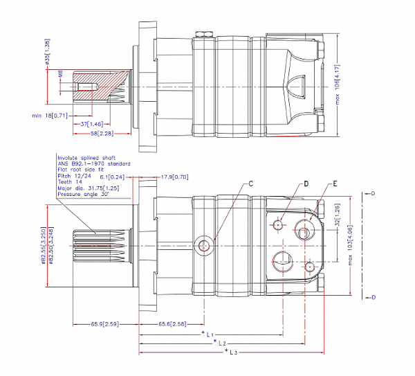 Гидромотор OMS 400 151F0567